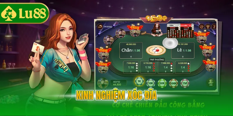 kinh nghiệm xóc đĩa