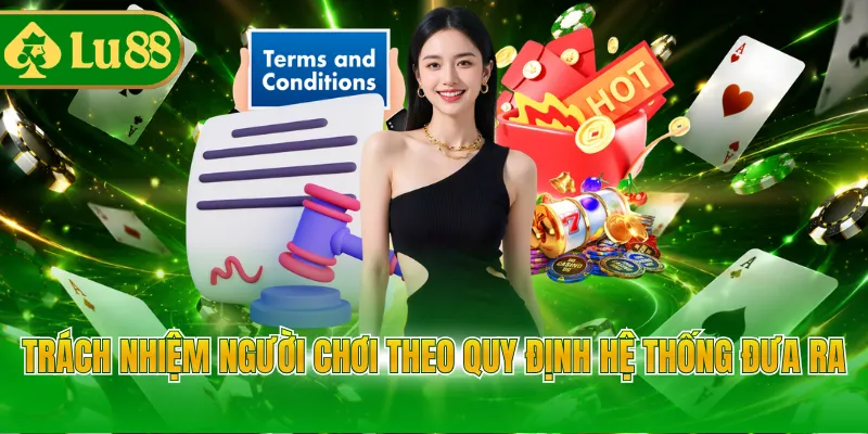 Trách nhiệm người chơi theo quy định hệ thống đưa ra